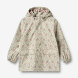 Wheat Outerwear Regnjakke Ollo Jacket 9539 slightly green flowers