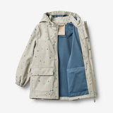 Wheat Outerwear Regnjakke Ollo Jacket 9602 light flint letters