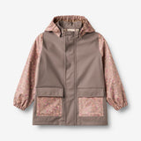 Wheat Outerwear Regnjakke Otu Jacket 9623 plum truffle