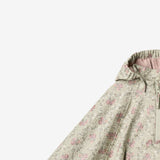 Wheat Outerwear Regnponcho Drops Jacket 9539 slightly green flowers
