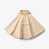 Wheat Outerwear Regnponcho Drops Jacket 9597 flowers and seashells
