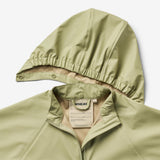 Wheat Outerwear Regnponcho Drops Jacket 1145 green tea