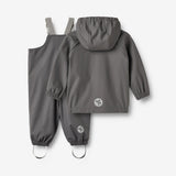 Wheat Outerwear Regnsæt Charlie m. Seler Set 9619 dark charcoal