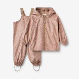 Wheat Outerwear Regnsæt Charlie m. Seler Set 9674 portabella flowers