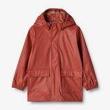 Wheat Outerwear Regnsæt Ola u. Seler Rainwear 2072 red