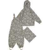 Wheat Outerwear Regntøj Charlie m. seler Rainwear 1063 ink flowers