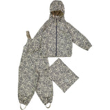 Wheat Outerwear Regntøj Charlie m. seler Rainwear 1063 ink flowers