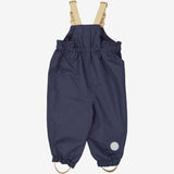 Wheat Outerwear Robin Overtræksbukser m. Seler | Baby Trousers 1388 midnight