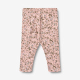 Wheat Main Sæt Af To Leggings Jules Legging 9536 rose powder flowers