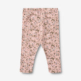 Wheat Main Sæt Af To Leggings Jules Legging 9536 rose powder flowers