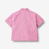 Wheat Main Kortærmet Skjorte Vilma Shirt 9651 pink stripe