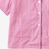 Wheat Main Kortærmet Skjorte Vilma Shirt 9651 pink stripe