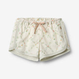 Wheat Main Short Inger Shorts 9426 ivory checked flowers