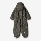 Wheat Outerwear Flyverdragt Adi | Baby Snowsuit 0226 dry black space