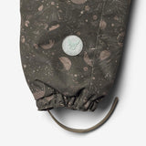 Wheat Outerwear Flyverdragt Adi | Baby Snowsuit 0226 dry black space