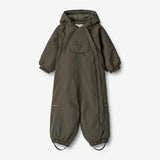 Wheat Outerwear Flyverdragt Adi | Baby Snowsuit 0024 dry black