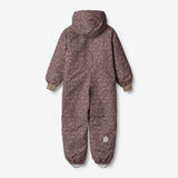 Wheat Outerwear Flyverdragt Miko Snowsuit 3121 eggplant buttercups