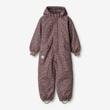 Wheat Outerwear Flyverdragt Miko Snowsuit 3121 eggplant buttercups