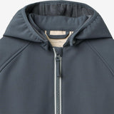Wheat Outerwear Softshell Dragt Limme Outdoor Suit 1292 greyblue