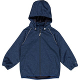 Wheat Outerwear Softshell Jakke Eddie Softshell 1076 blue melange