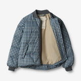 Wheat Outerwear Sommer Puffer Jakke Malo Jackets 1306 blue check
