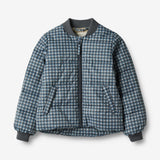 Wheat Outerwear Sommer Puffer Jakke Malo Jackets 1306 blue check