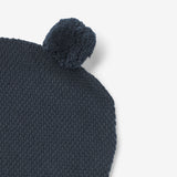 Wheat Outerwear Strikket Elefanthue Pomi Accessories 1146 ink melange