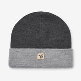 Wheat Outerwear Strikket Hue Omalas Accessories 0064 charcoal melange