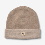 Wheat Outerwear Strikket Hue Omalas Accessories 9556 grey camel melange