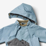Wheat Outerwear Teknisk Overgangsdragt Olly Technical suit 1305 blue lagoon