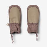 Wheat Outerwear Tekniske Luffer m. Lynlås Accessories 9623 plum truffle