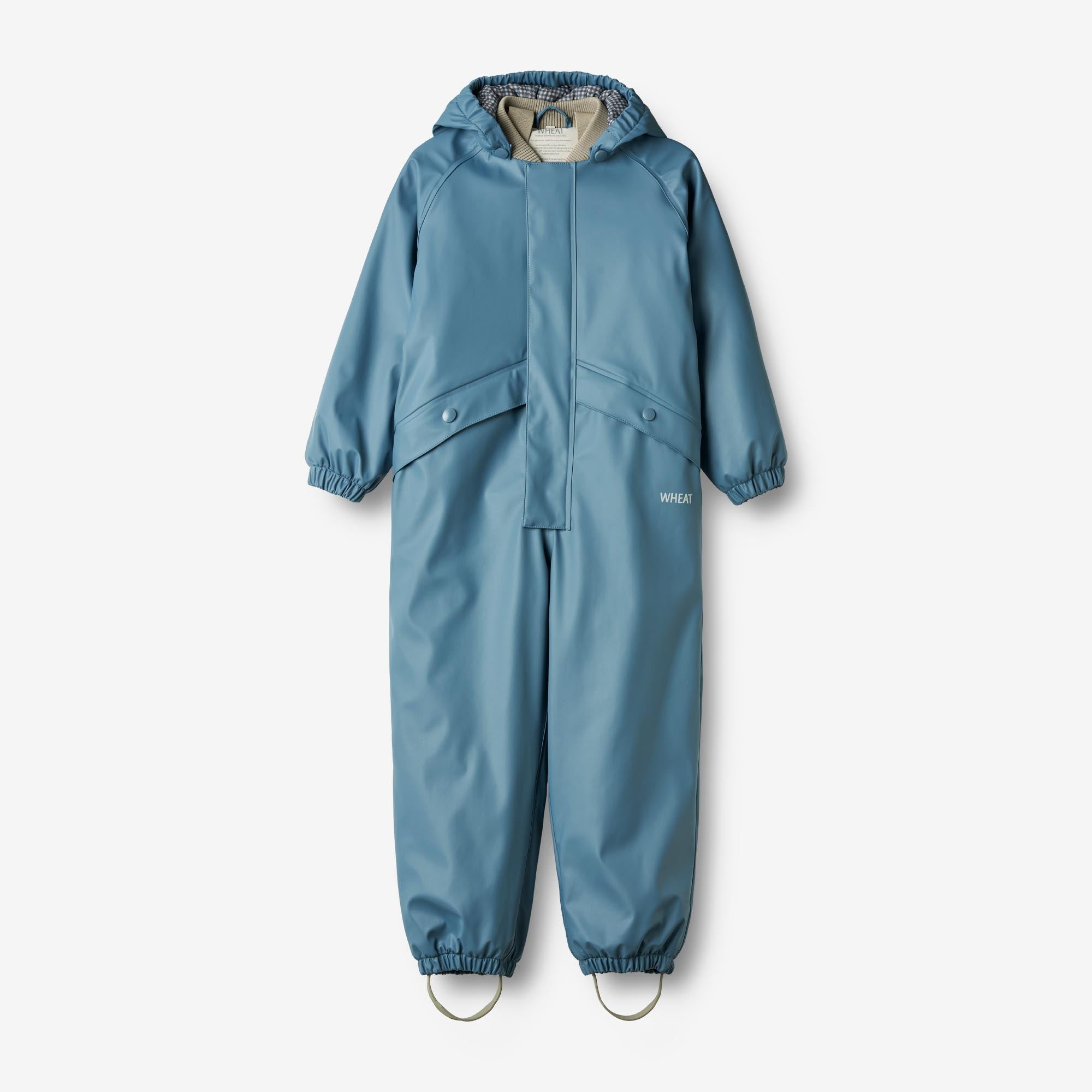 Wheat Outerwear   Termo Regndragt Aiko Rainwear 1300 blue fusion