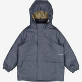Wheat Outerwear Termo Regnjakke Ajo Rainwear 1292 greyblue