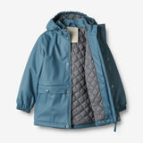 Wheat Outerwear Termo Regnjakke Ajo Rainwear 1300 blue fusion