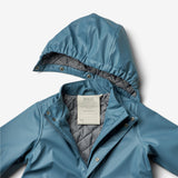 Wheat Outerwear Termo Regnjakke Ajo Rainwear 1300 blue fusion