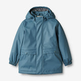 Wheat Outerwear Termo Regnjakke Ajo Rainwear 1300 blue fusion