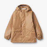 Wheat Outerwear Termo Regnjakke Aju Rainwear 3305 cappuccino