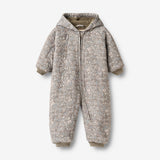 Wheat Outerwear Termodragt Cuddle Outdoor Suit 9673 grey stone flowers