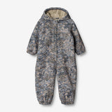 Wheat Outerwear Termodragt Hayden | Baby Thermo 1112 rainy blue clouds