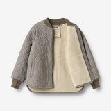 Wheat Outerwear Termojakke Benni Jacket 9622 brown stripe