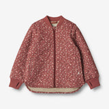 Wheat Outerwear Termojakke Benni Thermo 2077 red flowers