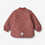 Wheat Outerwear Termojakke Benni | Baby Thermo 2077 red flowers