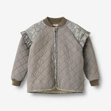 Wheat Outerwear Termojakke Ellas Jacket 9622 brown stripe
