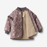 Wheat Outerwear Termojakke Ellas Jacket 9565 purple stone flowers