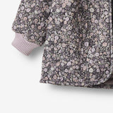 Wheat Outerwear Termojakke Thilde Jacket 9527 black sea flowers