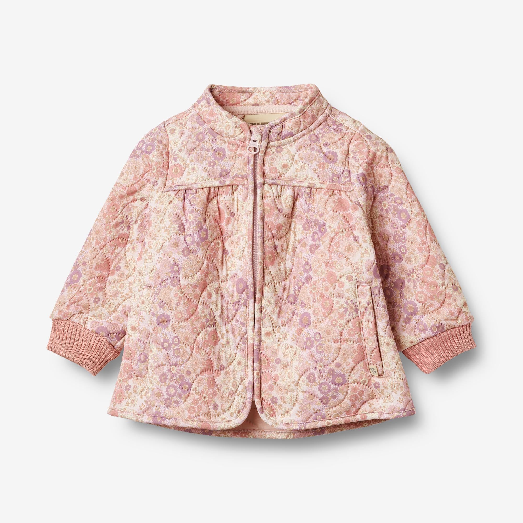 Wheat Outerwear Termojakke Thilde Jacket 9518 lilac flower rainbow