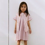 Wheat Outerwear Termovest Ede Vest 9518 lilac flower rainbow