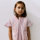 Wheat Outerwear Termovest Ede Vest 9518 lilac flower rainbow