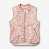 Wheat Outerwear Termovest Ede Vest 9518 lilac flower rainbow