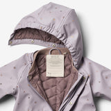 Wheat Outerwear Termo Regndragt Aiko | Baby Rainwear 1347 lavender flowers